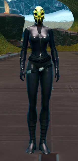 Glorious Charnel Mask Armor Set Outfit from Star Wars: The Old Republic.
