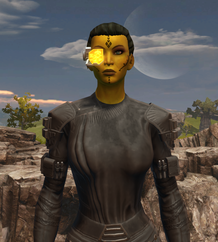 Gold Efficiency Scanner Armor Set from Star Wars: The Old Republic. - ARMOR Gold Efficiency Scanner Armor Set from Star Wars: The Old Republic.