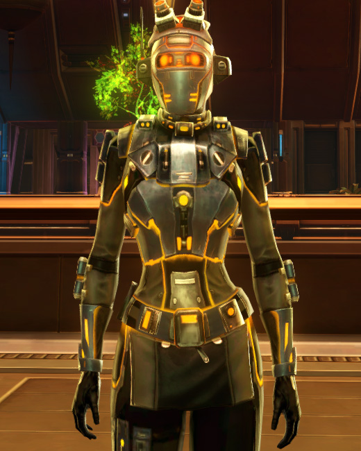 Gold Scalene Armor Set Preview from Star Wars: The Old Republic.