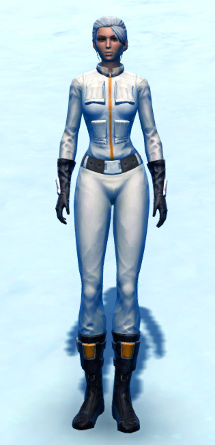 Hardened Plastifold Armor Set Outfit from Star Wars: The Old Republic.