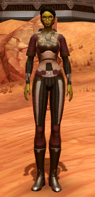 Plastiplate (Imperial) Armor Set Outfit from Star Wars: The Old Republic.