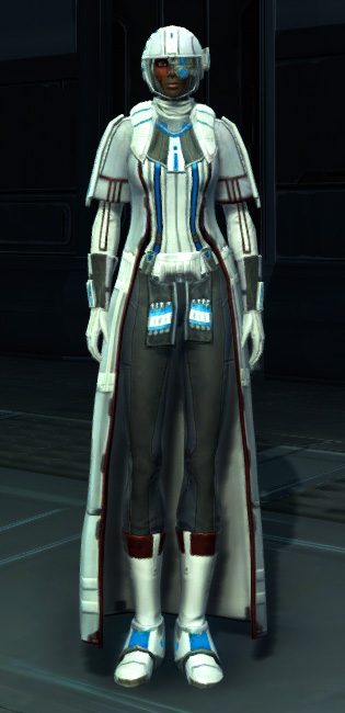 Hazardous Physician Armor Set Outfit from Star Wars: The Old Republic.
