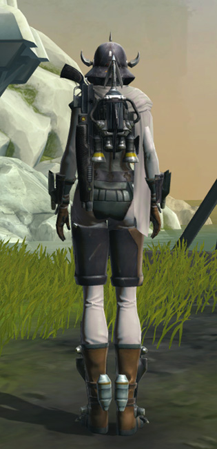 Headhunter Armor Set player-view from Star Wars: The Old Republic.