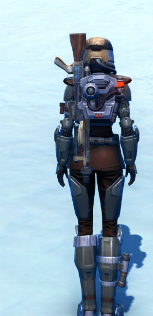 Holoshield Trooper Armor Set player-view from Star Wars: The Old Republic.