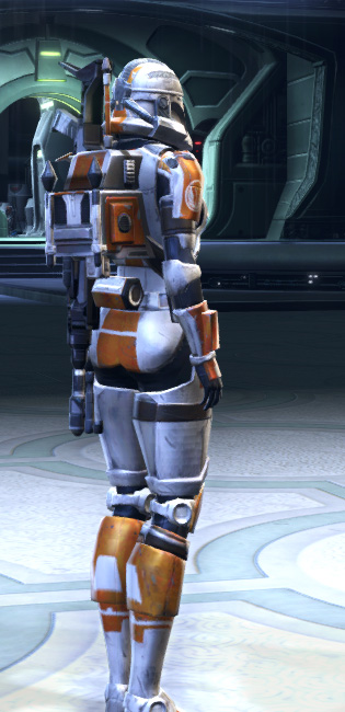 Hoth Trooper Armor Set player-view from Star Wars: The Old Republic.