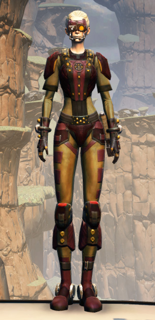 Hutt Cartel Armor Set Outfit from Star Wars: The Old Republic.