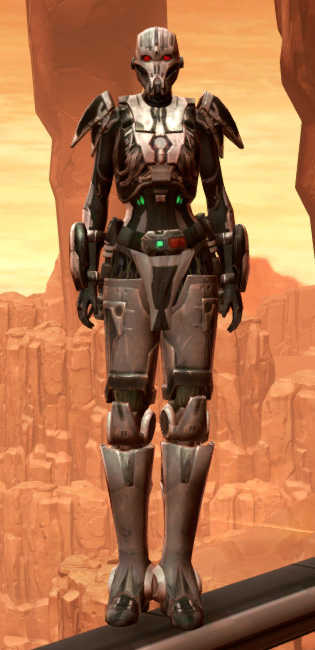 Hypercloth Aegis Armor Set Outfit from Star Wars: The Old Republic.