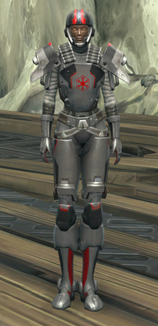 Imperial Huttball Away Uniform Armor Set Outfit from Star Wars: The Old Republic.