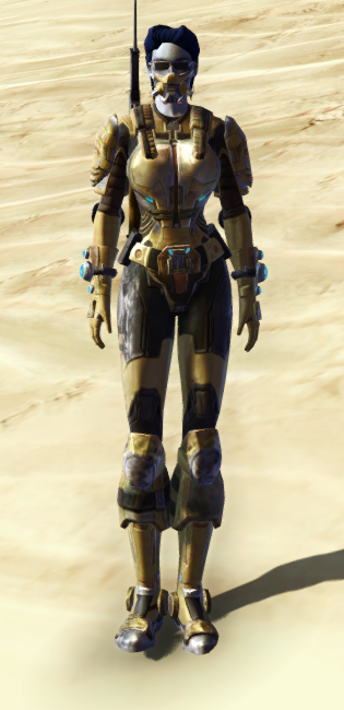 Imperial Containment Officer Armor Set Outfit from Star Wars: The Old Republic.