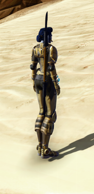 Imperial Containment Officer Armor Set player-view from Star Wars: The Old Republic.