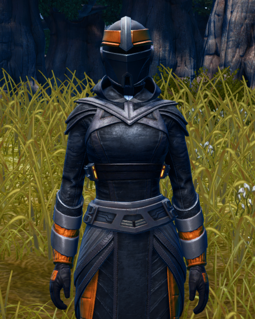 Imperial Reaper (Hood Down) Armor Set Preview from Star Wars: The Old Republic. - PREVIEW Imperial Reaper (Hood Down) Armor Set Preview from Star Wars: The Old Republic.