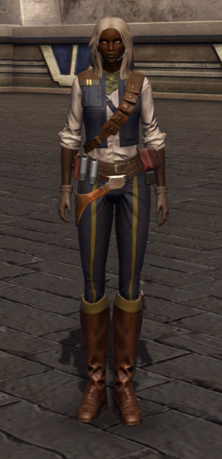 Impulsive Adventurer Armor Set Outfit from Star Wars: The Old Republic.