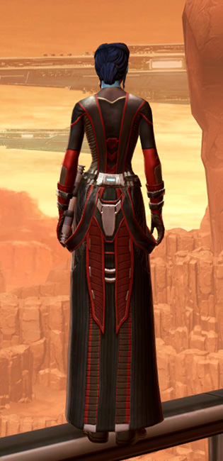 Inquisitor Armor Set player-view from Star Wars: The Old Republic.