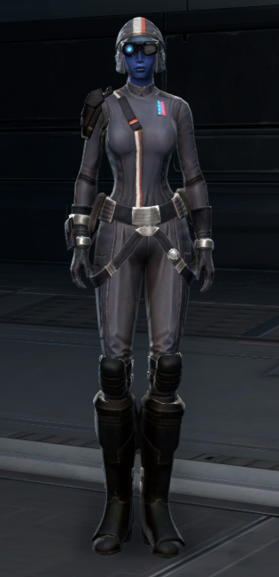 Intelligence Officer Armor Set Outfit from Star Wars: The Old Republic.