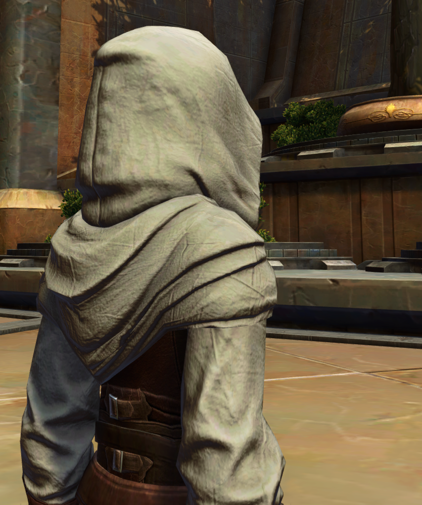 Jedi Knight Revan Armor Set detailed back view from Star Wars: The Old Republic.