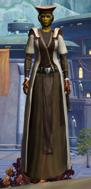 Jedi Sage Armor Set Outfit from Star Wars: The Old Republic.
