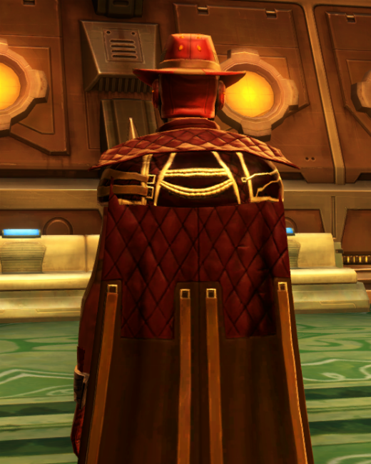 Kingpin Armor Set Back from Star Wars: The Old Republic.