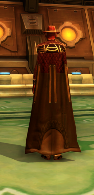 Kingpin Armor Set player-view from Star Wars: The Old Republic.