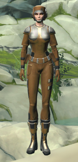 Kuat Drive Yards Corporate Armor Set Outfit from Star Wars: The Old Republic.