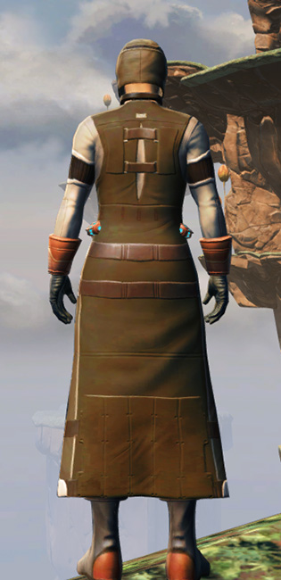 Lacqerous Battle Armor Set player-view from Star Wars: The Old Republic.