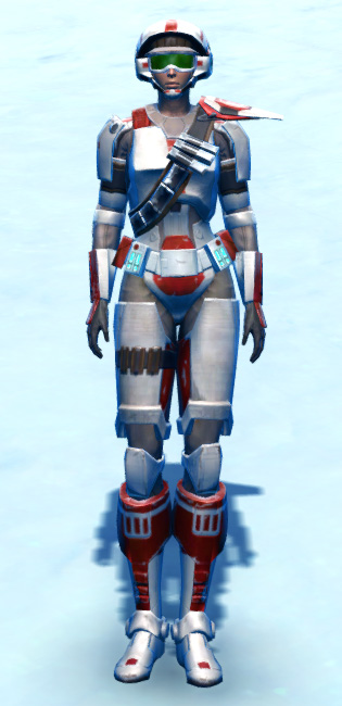 Lacqerous Mesh Armor Set Outfit from Star Wars: The Old Republic.