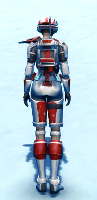 Lacqerous Mesh Armor Set player-view from Star Wars: The Old Republic.