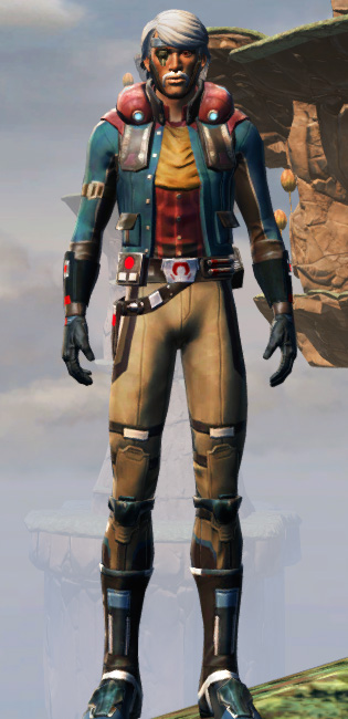 Laminoid Battle Armor Set Outfit from Star Wars: The Old Republic.