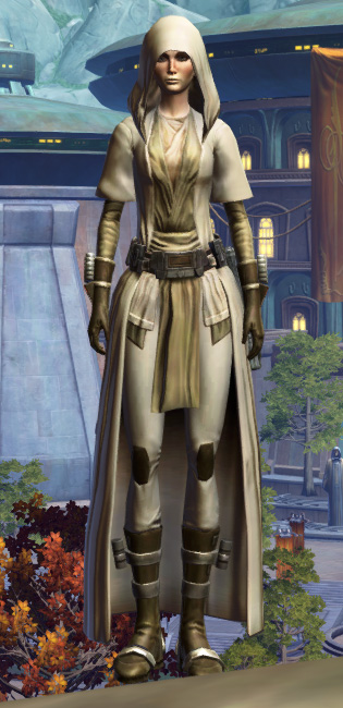 Lashaa Aegis Armor Set Outfit from Star Wars: The Old Republic.