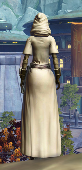 Lashaa Aegis Armor Set player-view from Star Wars: The Old Republic.