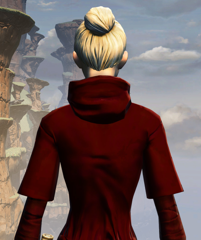 Life Day Robes Armor Set detailed back view from Star Wars: The Old Republic.