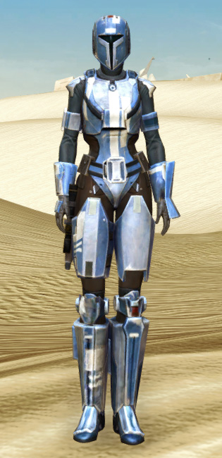 Mandalorian Hunter Armor Set Outfit from Star Wars: The Old Republic.