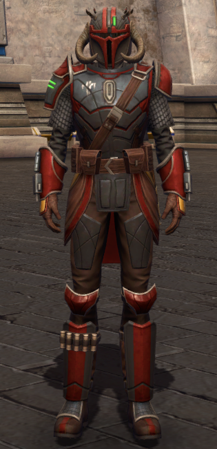 Mandalorian Stormbringer Armor Set Outfit from Star Wars: The Old Republic.