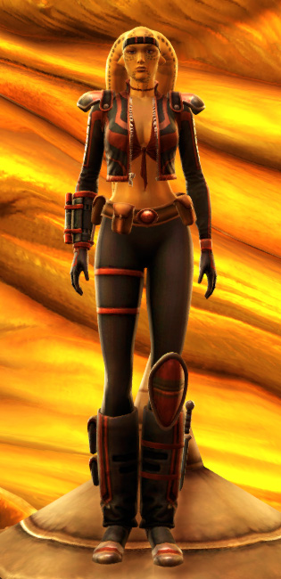 Mantellian Privateer Armor Set Outfit from Star Wars: The Old Republic.