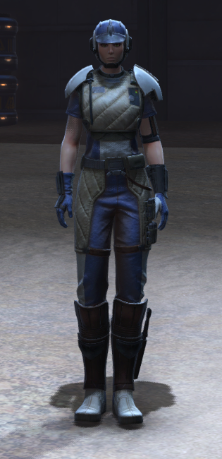 Mantellian Support Armor Set Outfit from Star Wars: The Old Republic. - OUTFIT Mantellian Support Armor Set Outfit from Star Wars: The Old Republic.