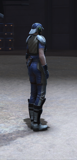 Mantellian Support Armor Set player-view from Star Wars: The Old Republic. - PLAYER Mantellian Support Armor Set player-view from Star Wars: The Old Republic.