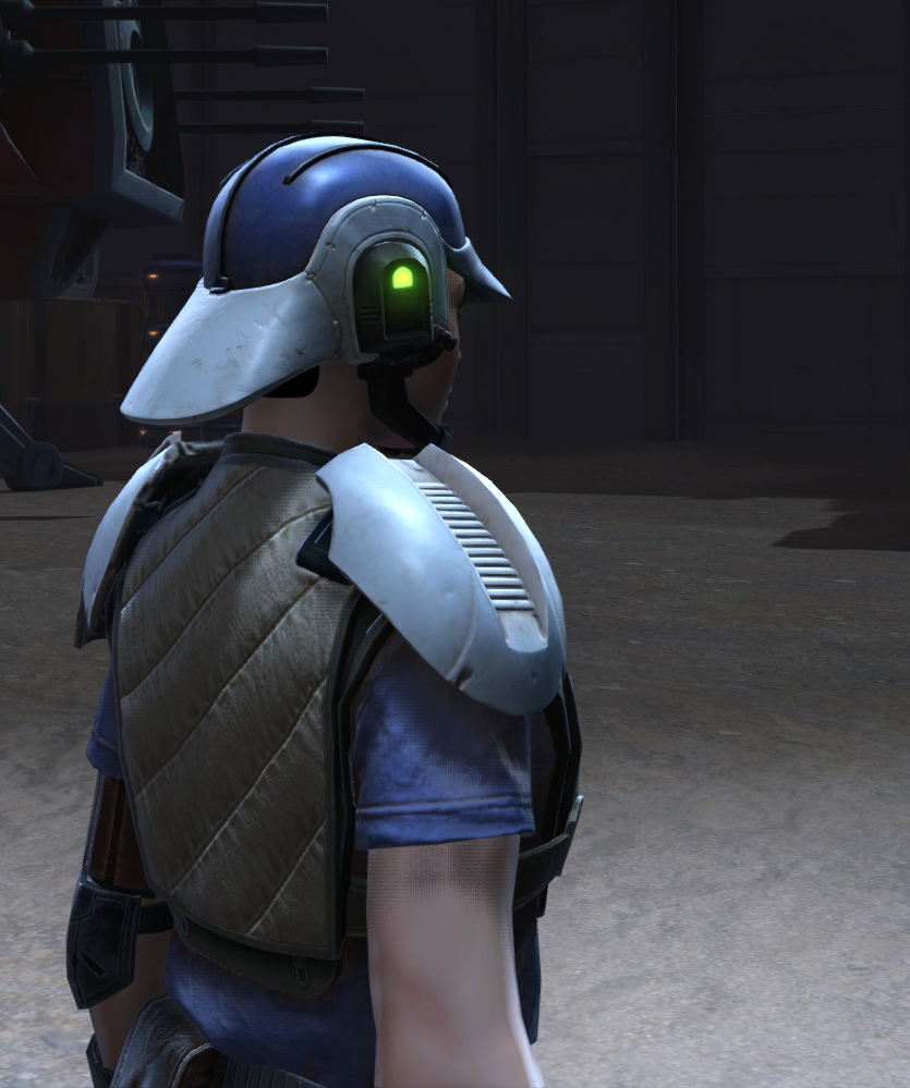Mantellian Support Armor Set detailed back view from Star Wars: The Old Republic. - DETAILS Mantellian Support Armor Set detailed back view from Star Wars: The Old Republic.