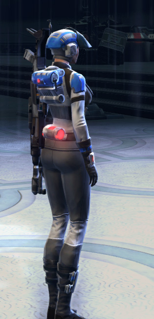 Mantellian Trooper Armor Set player-view from Star Wars: The Old Republic.