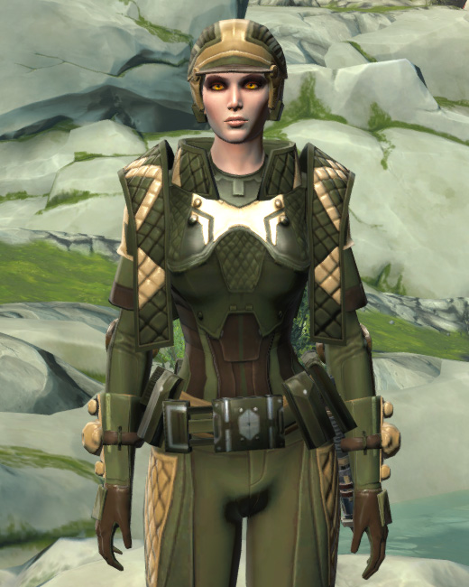 Marshland Ambusher Armor Set Preview from Star Wars: The Old Republic.