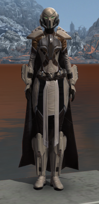 Masterwork Ancient Weaponmaster Armor Set Outfit from Star Wars: The Old Republic.