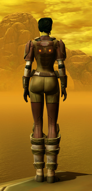 Mercenary Armor Set player-view from Star Wars: The Old Republic.