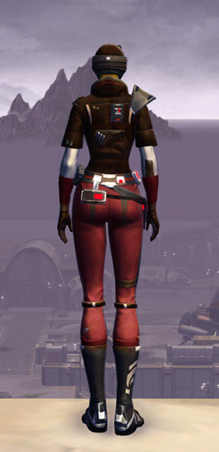 Mullinine Onslaught Armor Set player-view from Star Wars: The Old Republic.