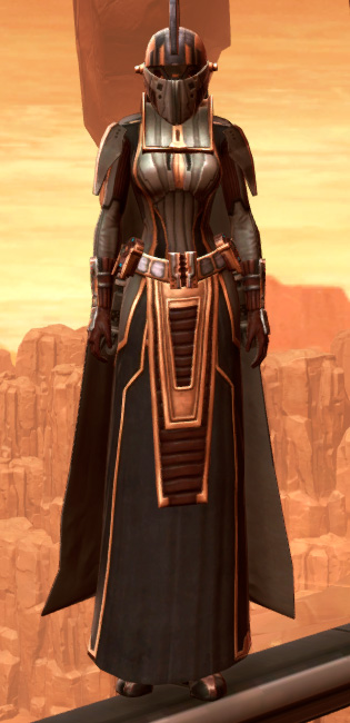 Nanosilk Aegis Armor Set Outfit from Star Wars: The Old Republic.