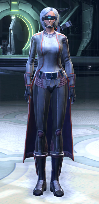 Nar Shaddaa Agent Armor Set Outfit from Star Wars: The Old Republic.