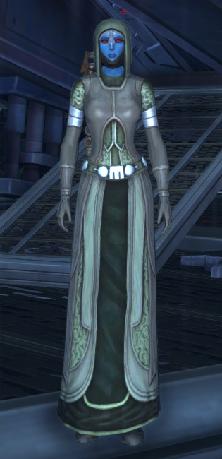 Nar Shaddaa Consular Armor Set Outfit from Star Wars: The Old Republic.