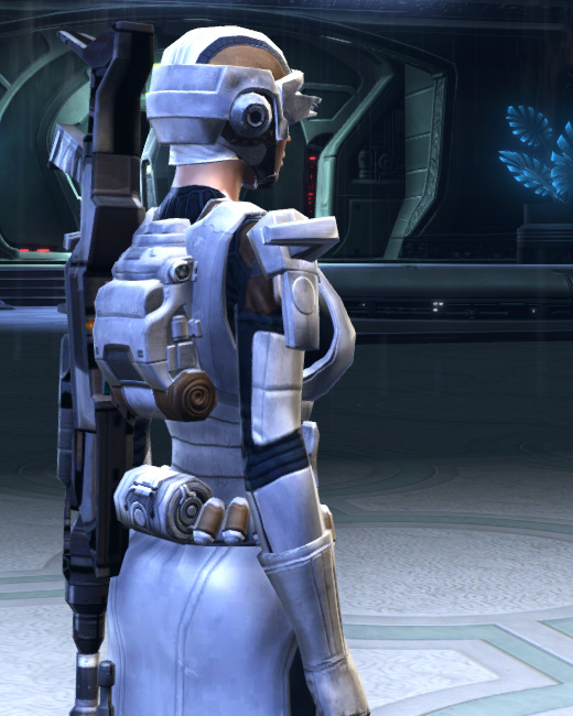 Nar Shaddaa Trooper Armor Set Back from Star Wars: The Old Republic.