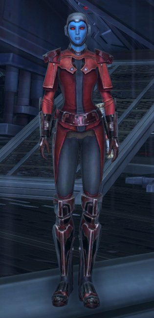 Nar Shaddaa Warrior Armor Set Outfit from Star Wars: The Old Republic.