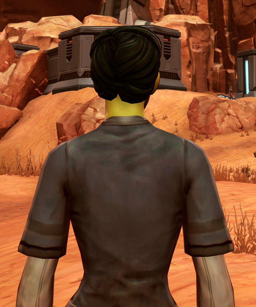 Nerf-Herder Armor Set detailed back view from Star Wars: The Old Republic.