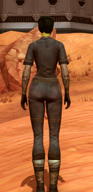 Nerf-Herder Armor Set player-view from Star Wars: The Old Republic.