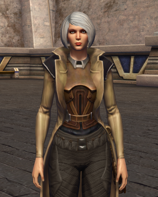 Nico Okarr Duster Armor Set Preview from Star Wars: The Old Republic. - PREVIEW Nico Okarr Duster Armor Set Preview from Star Wars: The Old Republic.