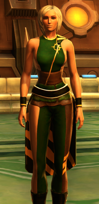 Nightlife Socialite dyed in SWTOR.